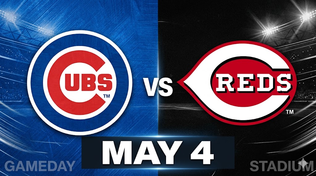 Cubs vs Reds May 4