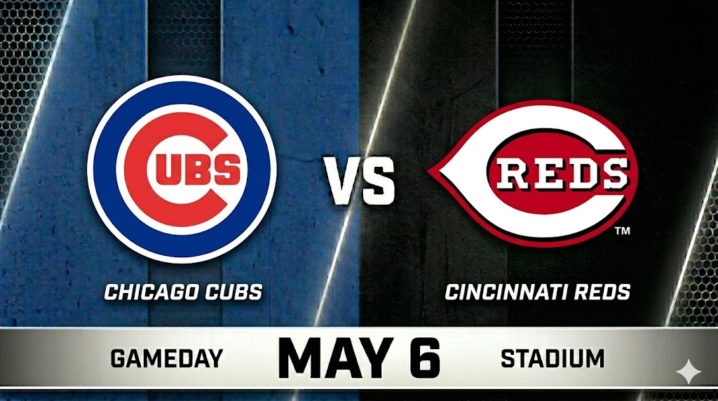 Cubs vs Reds May 6