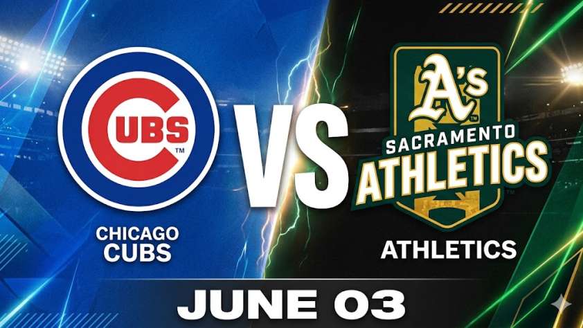 Cubs vs Athletics June 3