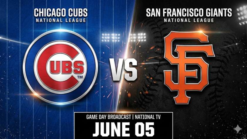 Cubs vs Giants June 5