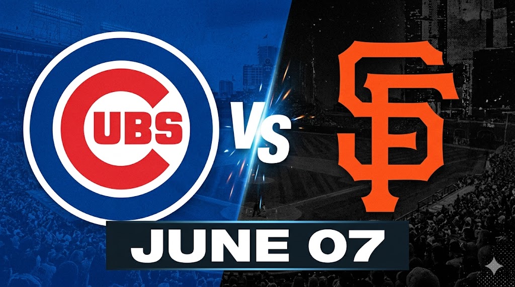 Cubs vs Giants June 7