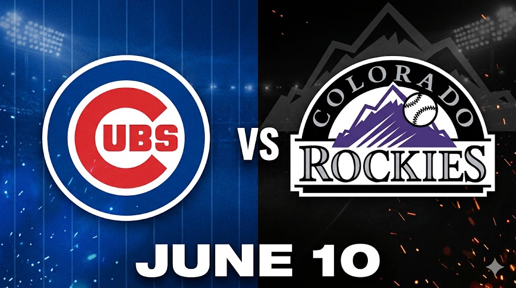 Cubs vs Rockies June 10