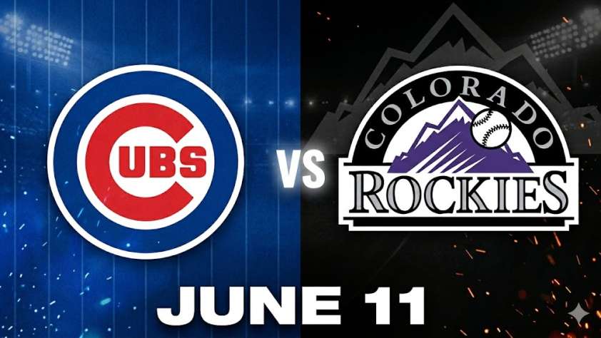 Cubs vs Rockies June 11