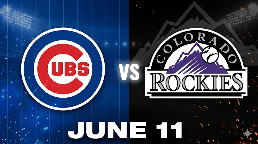 Cubs vs Rockies June 11