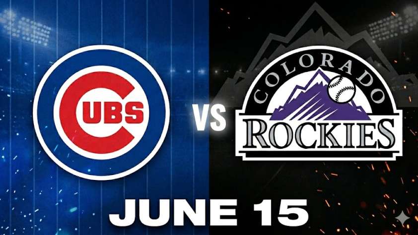 Cubs vs Rockies June 15