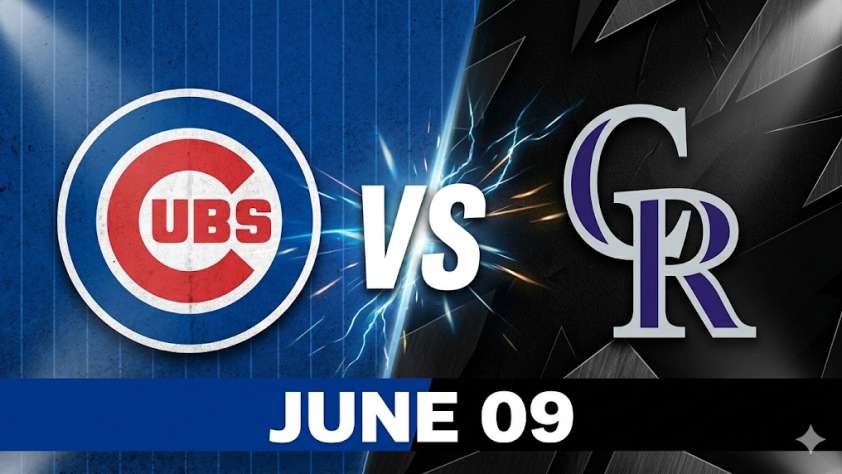 Cubs vs Rockies June 9