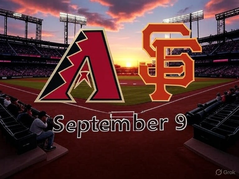 Diamondbacks vs Giants Game September 9