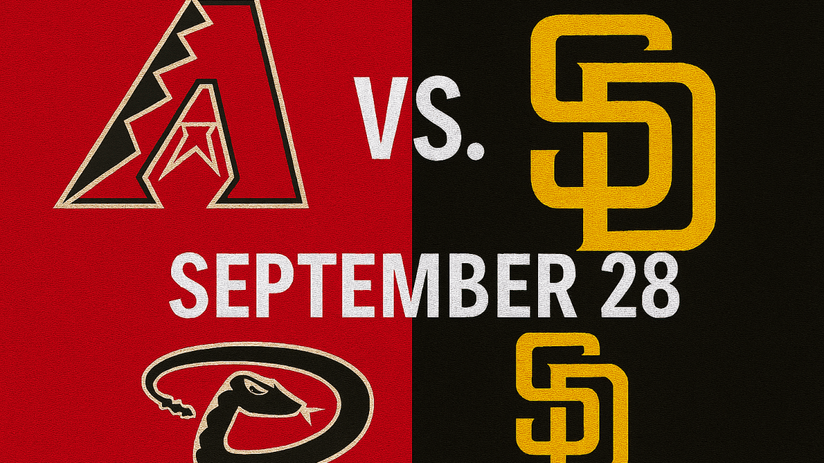 Diamondbacks vs Padres September 28