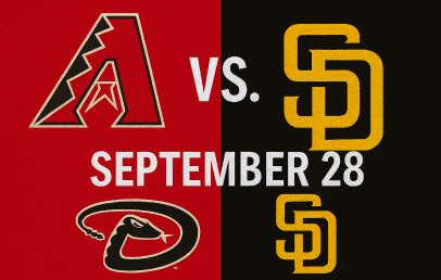 Diamondbacks vs Padres September 28
