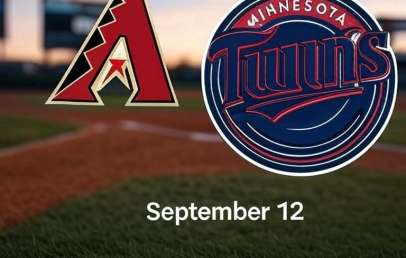 Diamondbacks vs Twins September 12 Baseball Night