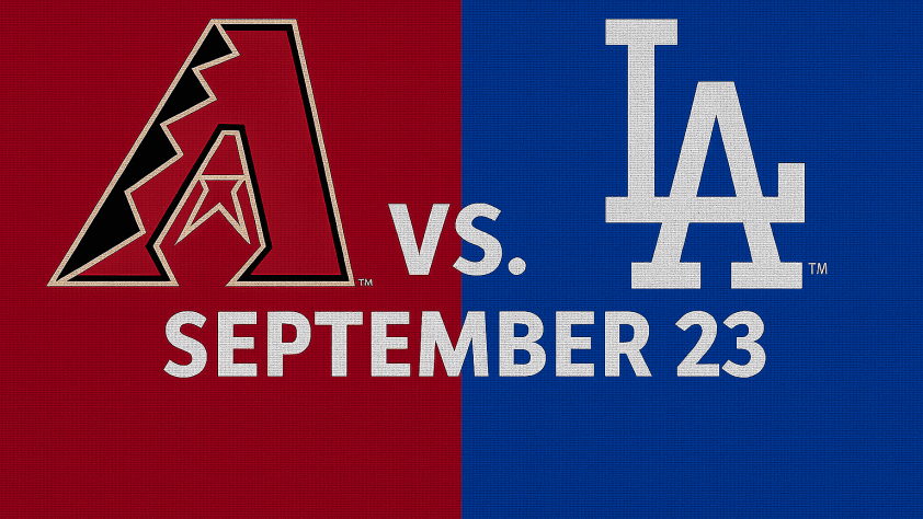 Diamondbacks vs. Dodgers Game September 23