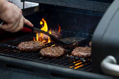 Summer Burger Grilling