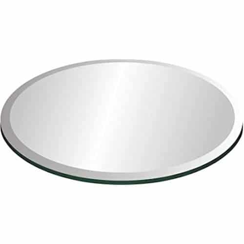 Round Clear Tempered Glass Tables