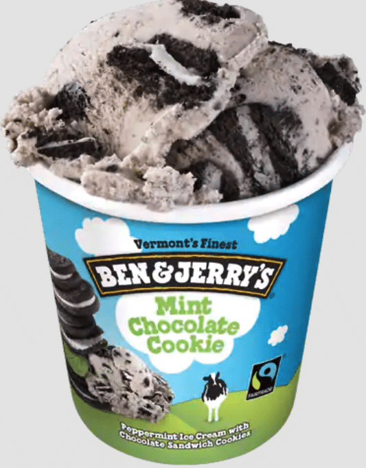 Ben & Jerry's Mint Chocolate Cookie Ice Cream - Best Flavors