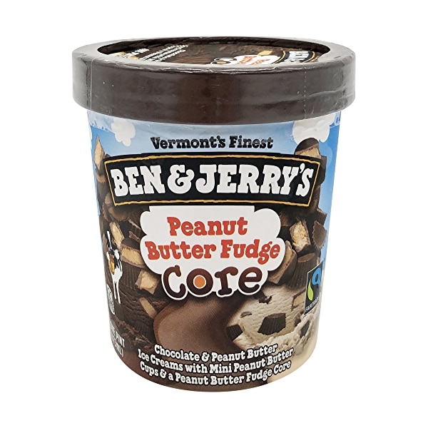 Ben & Jerry's Peanut Butter Fudge Core Ice Cream - Best Flavors