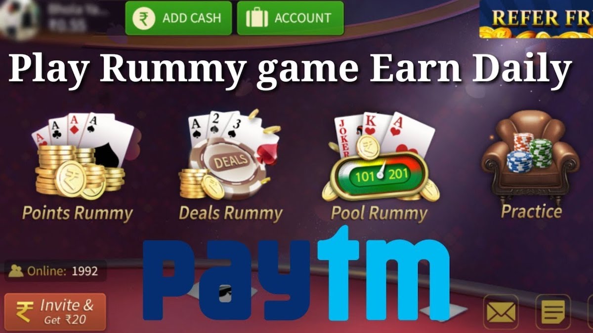 Rummy on sale cash game