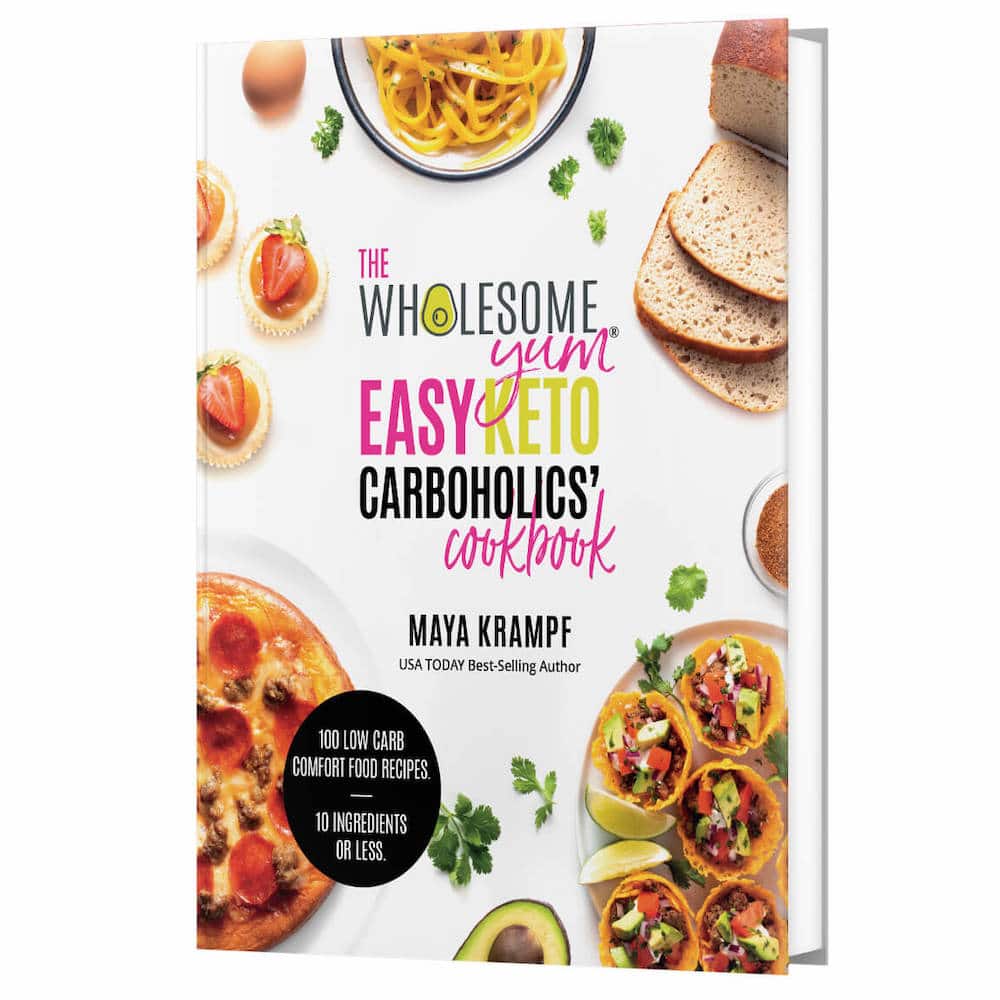 Maya Krampf Launches Her 2nd Cookbook: ‘The Easy Keto Carboholics’ Cookbook – 100 Low Carb Comfort Foods’