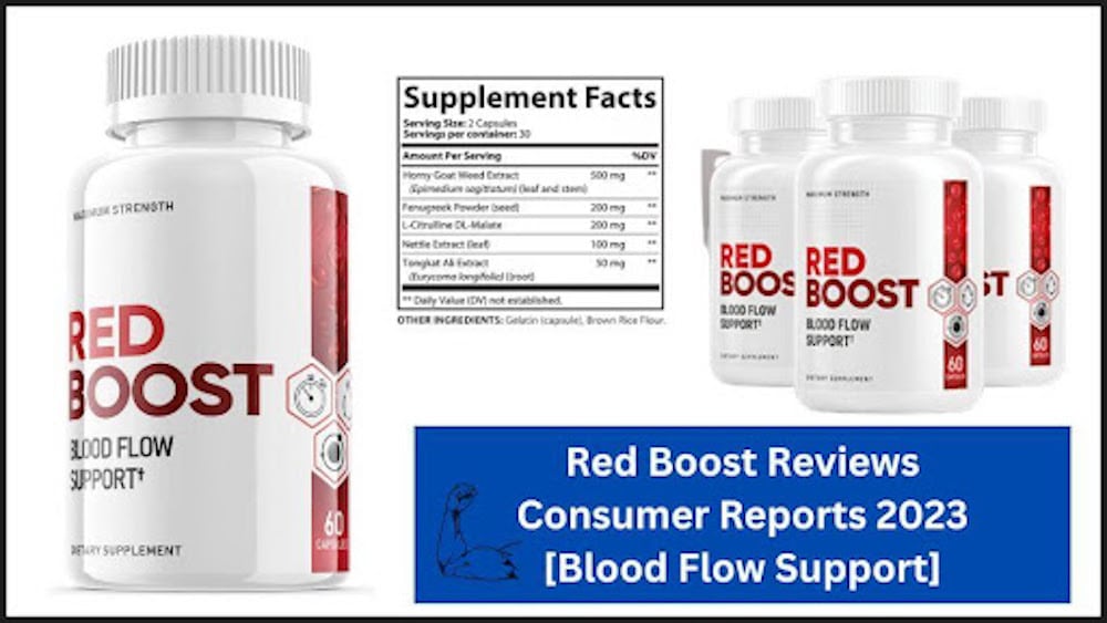 Red Boost Reviews Consumer Reports 2023 [Blood Flow Support]