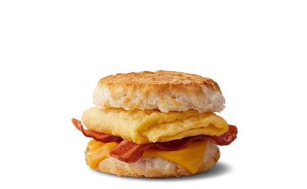 8. Bacon, Egg, and Cheese Biscuit - McDonald's Breakfast Sandwiches