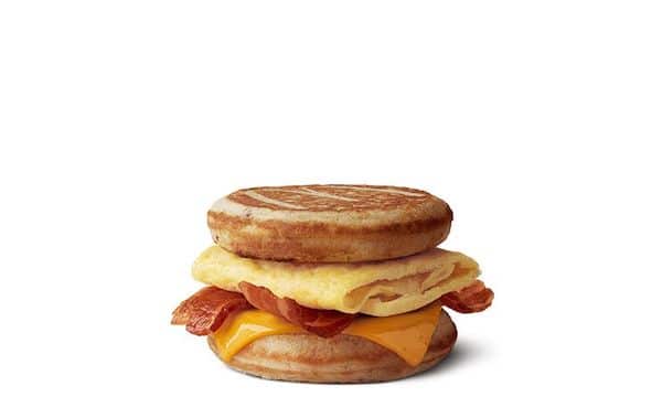 1. Bacon, Egg and Cheese McGriddle - Best Sandwiches