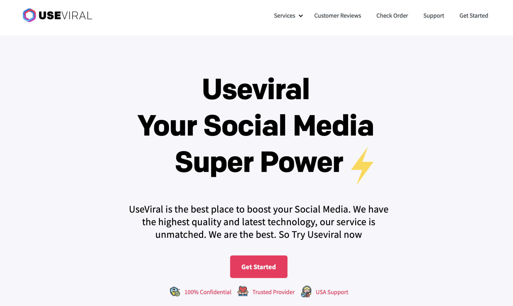 UseViral website