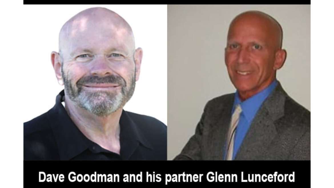 Goodmanand his partner glenn