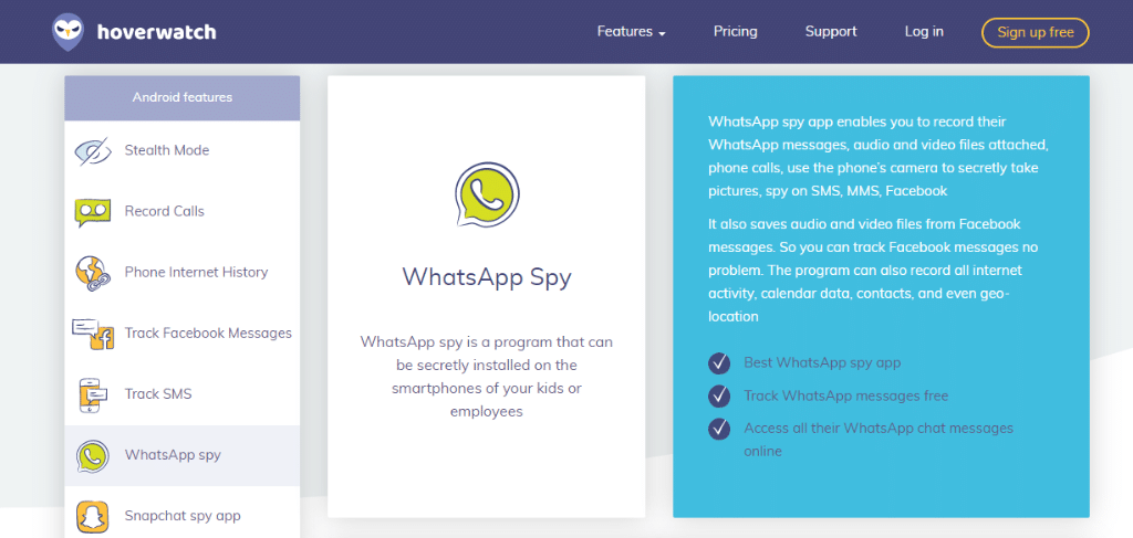 Hoverwatch WhatsApp Hacking Apps