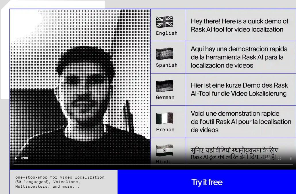 AI video translator