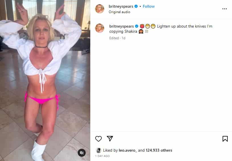 Britney Spears Instagram