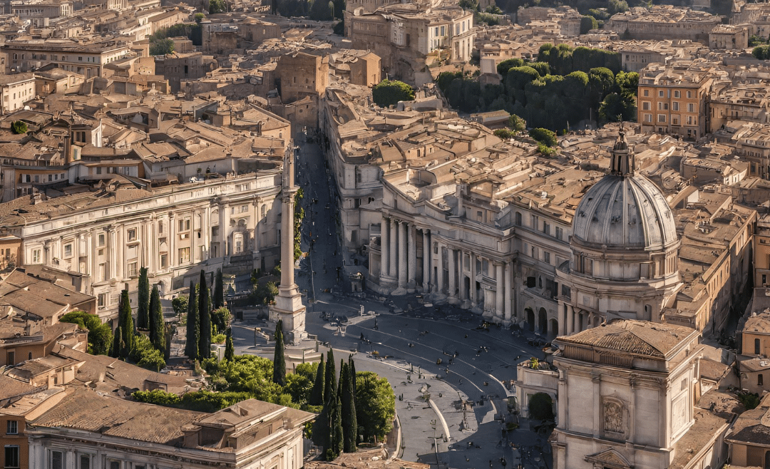 City of Rome in Italy