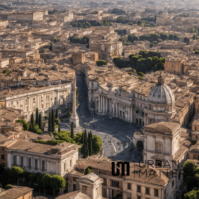 City of Rome in Italy