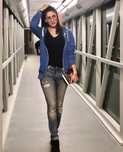 MEHWISH HAYAT Walking