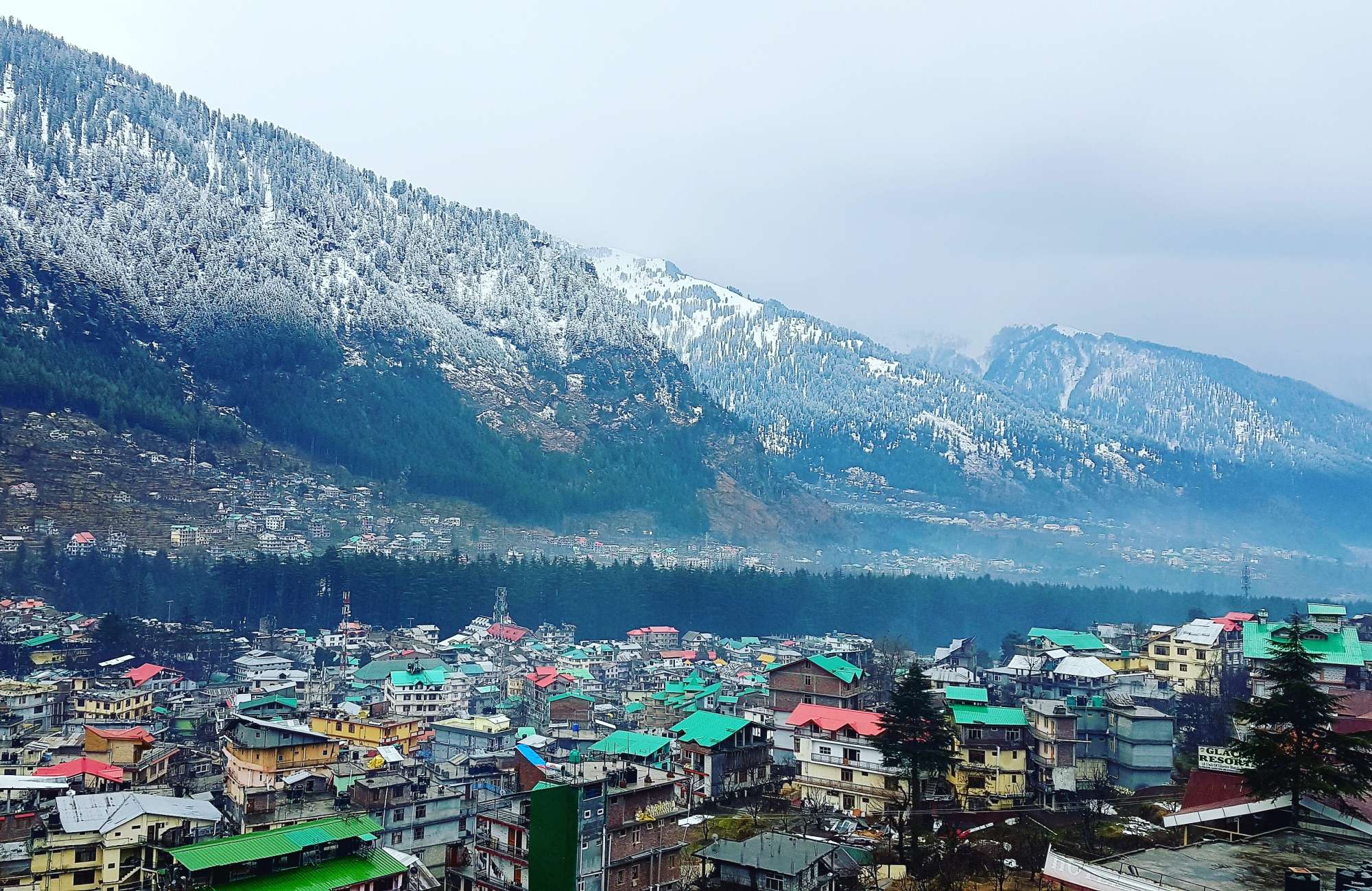 Manali city