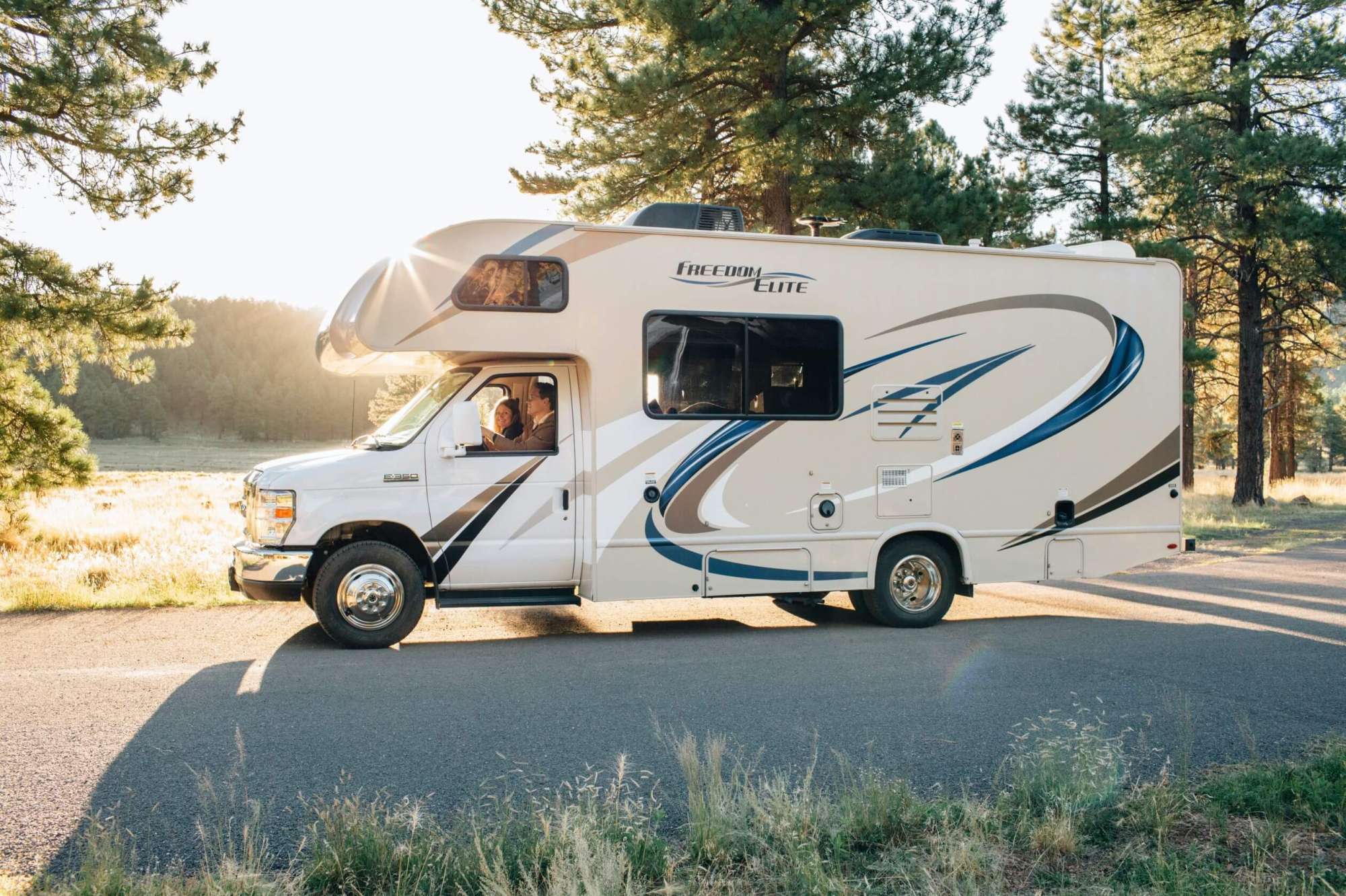 RV in nature