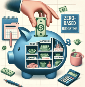 Zero based budgeting infographic