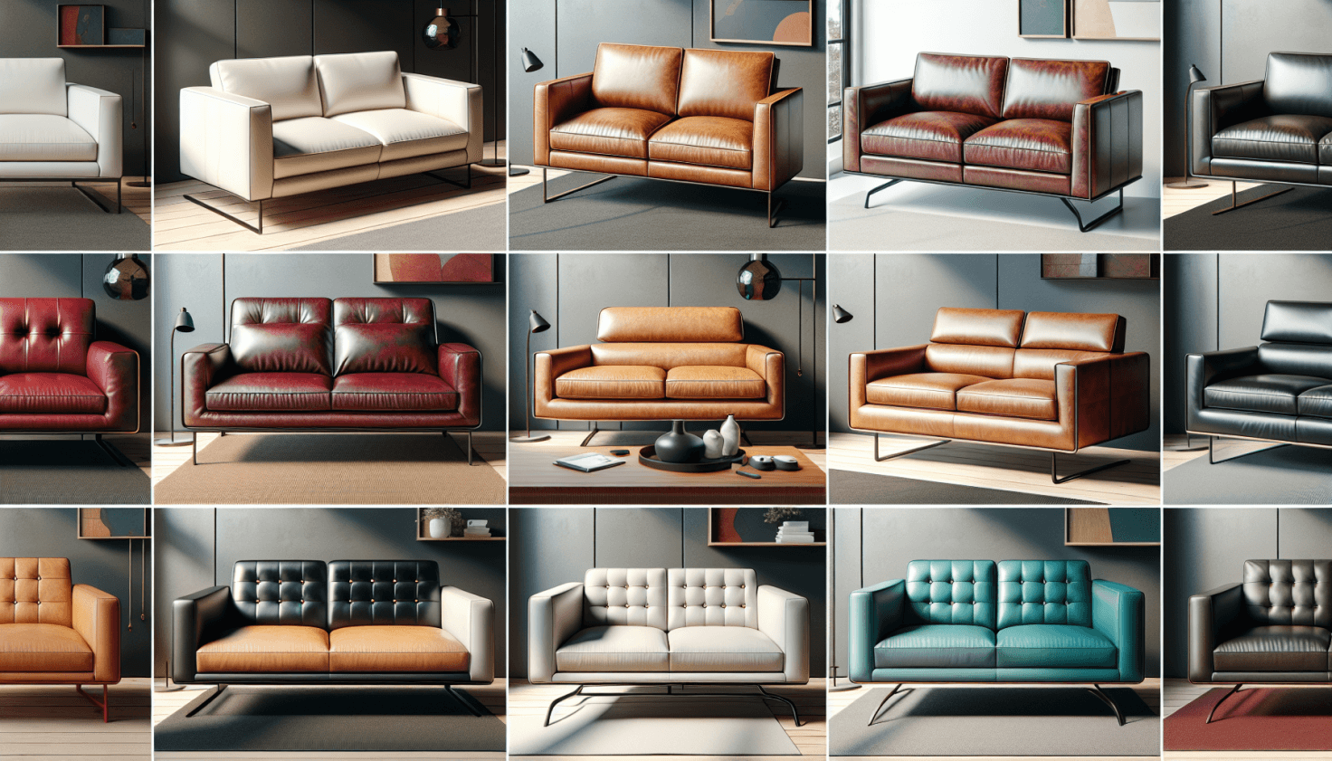 Best Leather Couches for modern spaces