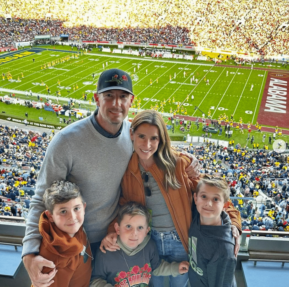 Joel Klatt with his Wife