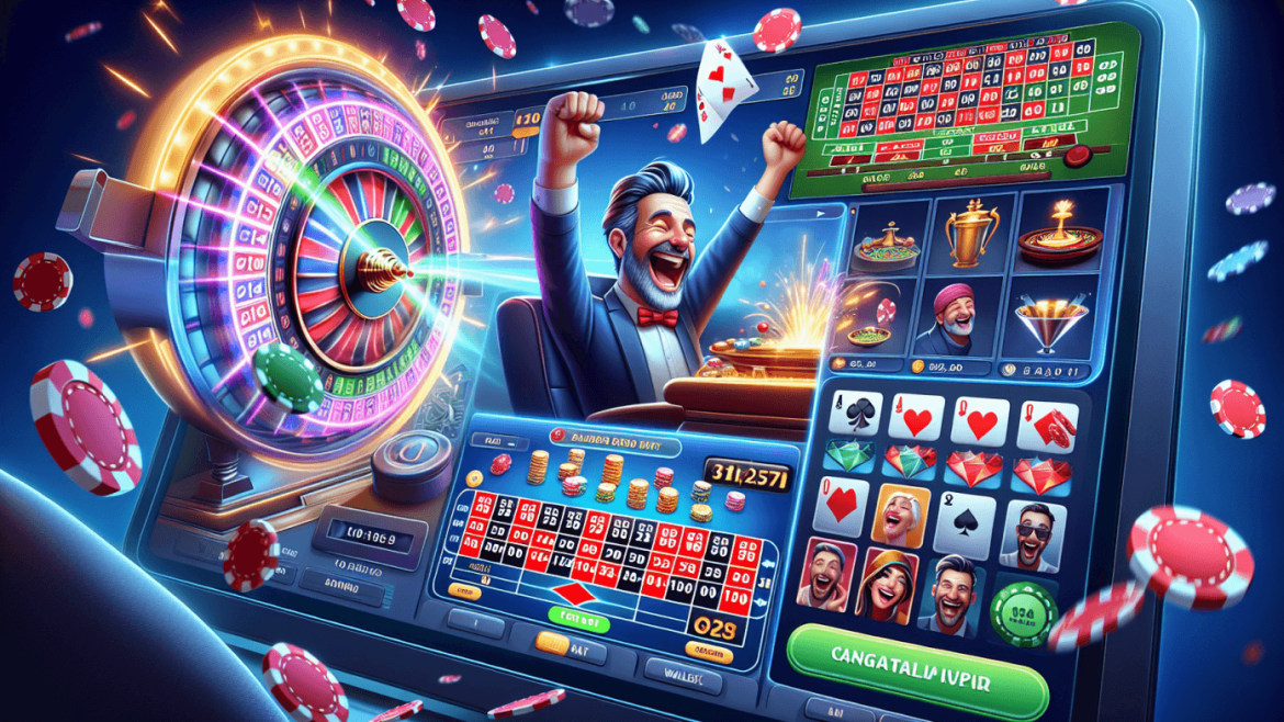 Lucky in the online casino