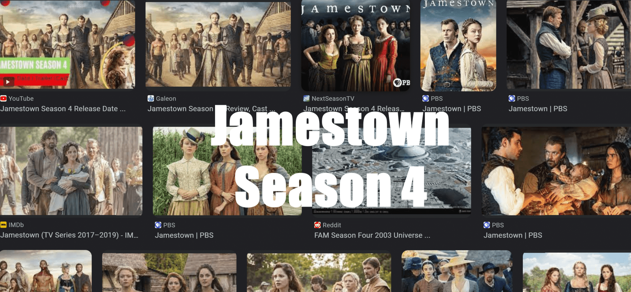 Jamestown Season 4