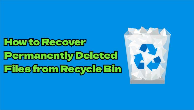 Recover Files from Recycle Bin