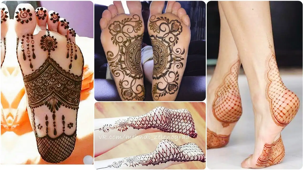 Feet Mehndi Ideas for Brides