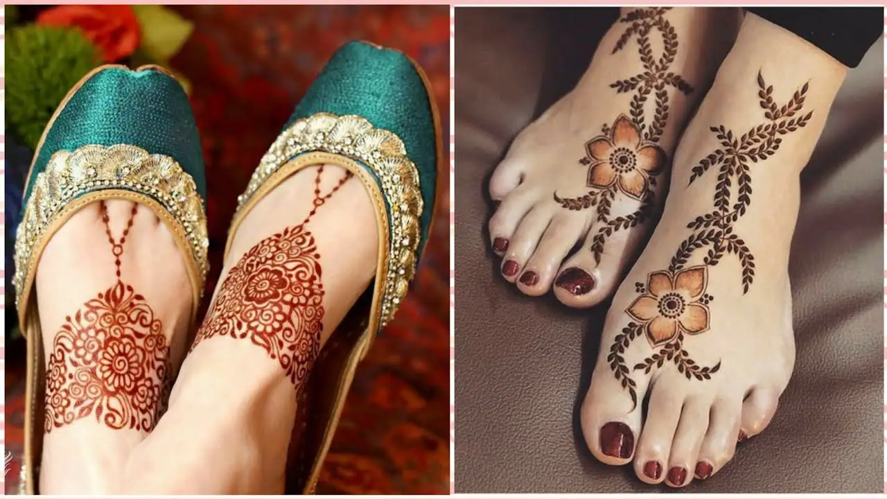 Feet Mehndi Ideas for Brides