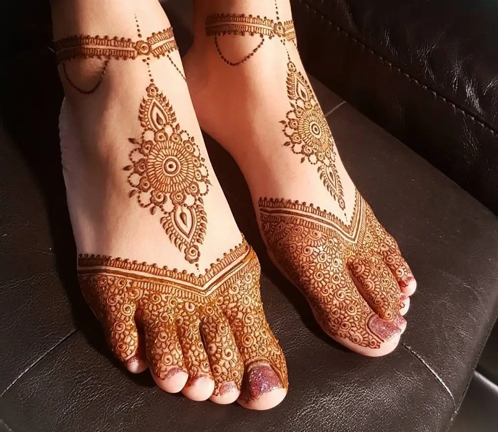 Jaal Mehndi Designs