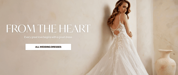from the heart wedding dress