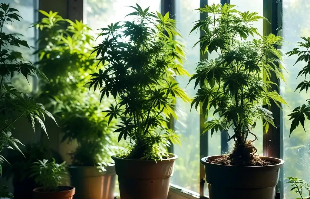 growing weed indoors and outdoors