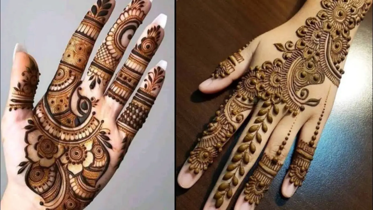 Mehndi Designs on Back Hand