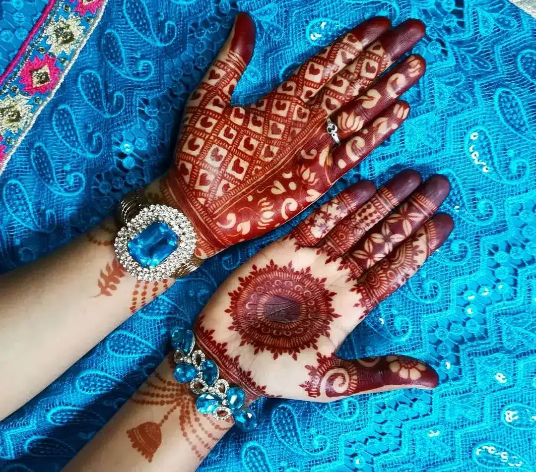 Lotus Mehndi Design