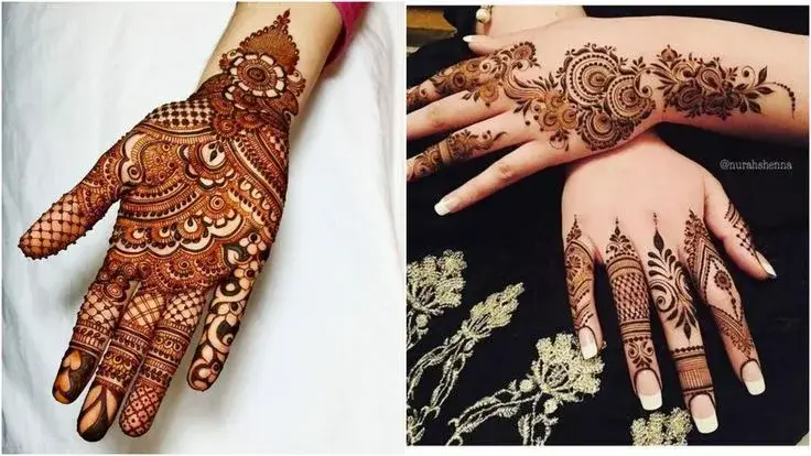 Front Hand Mehndi Design