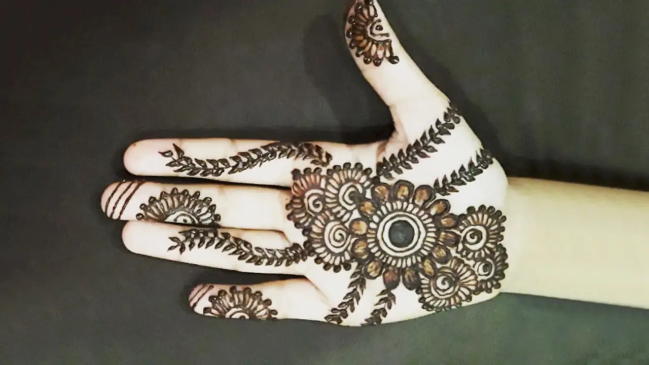 Arabic Mehndi Design