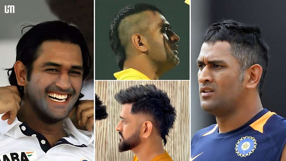 Dhoni Hairstyles